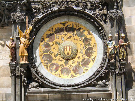 Praga Zegar Orloj w Pradze